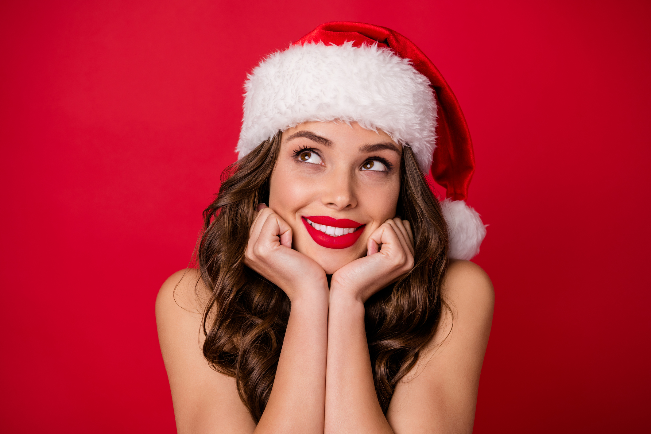sonrisa en Navidad