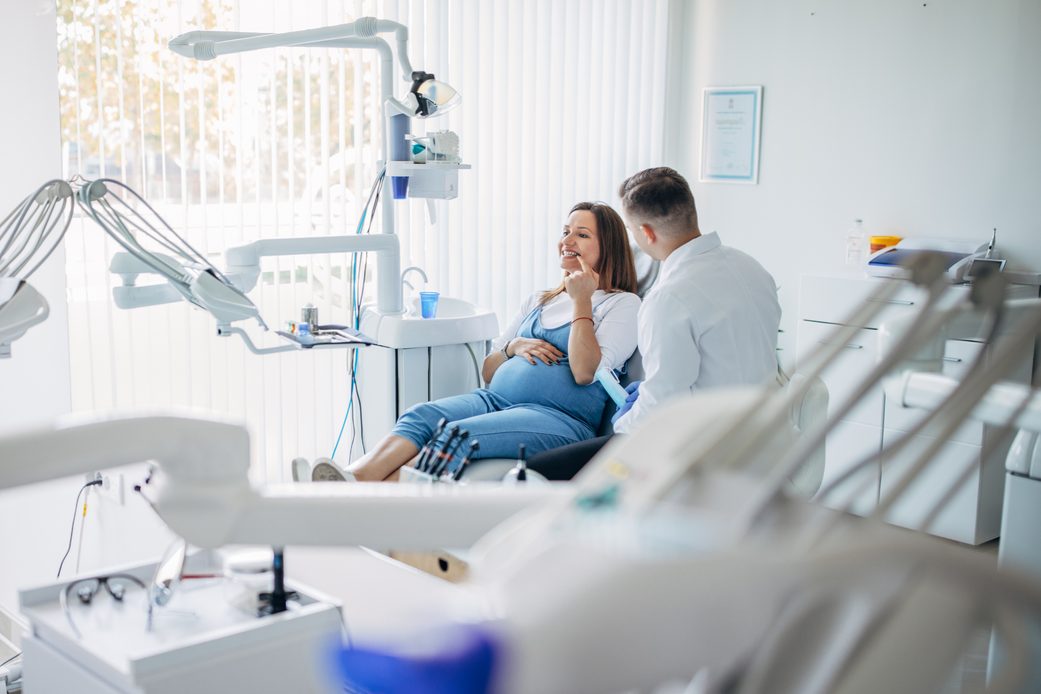 visitar al dentista durante el embarazo